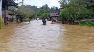 Banjir di Kab. Sarolangun tanggal 28 Februari 2025