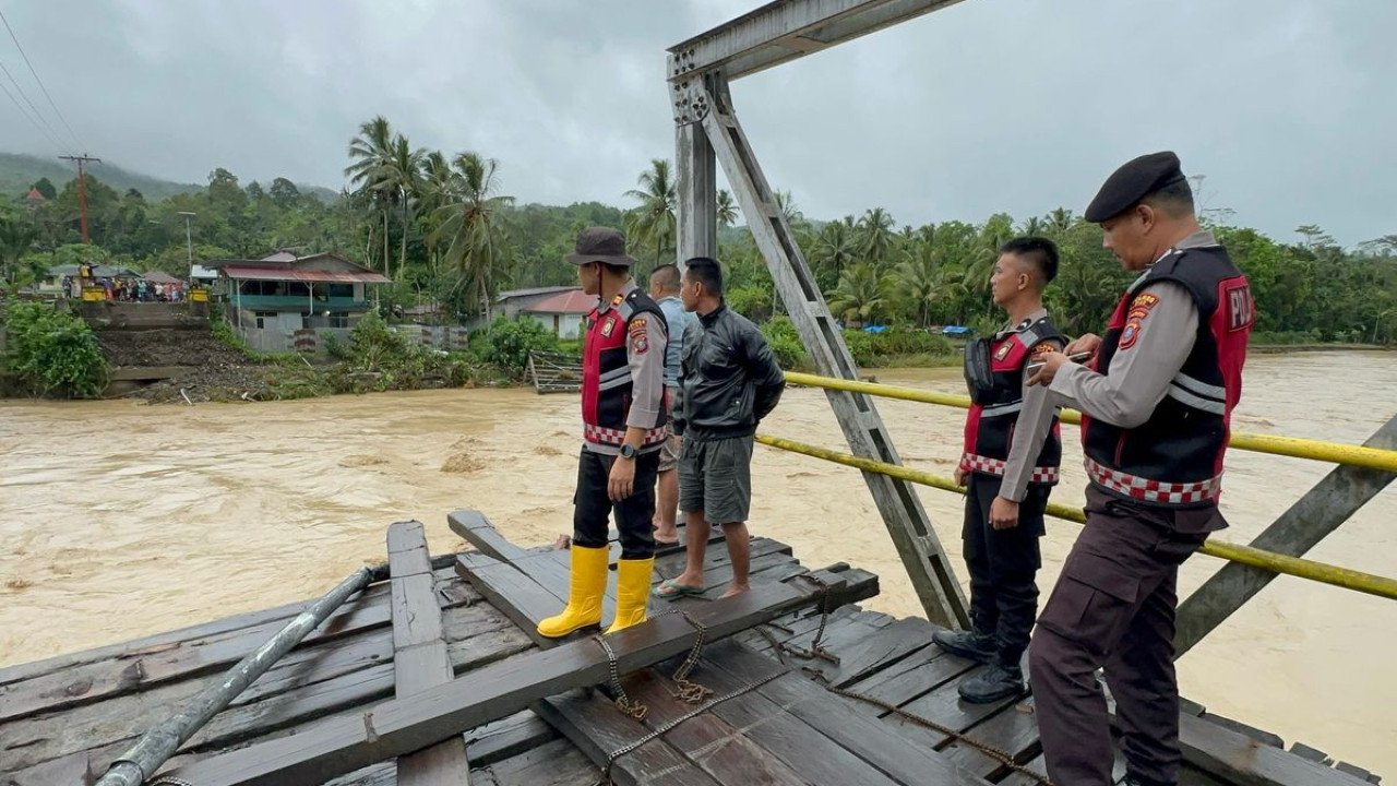 Banjir di Kab. Nias Barat tanggal 05 Maret 2025