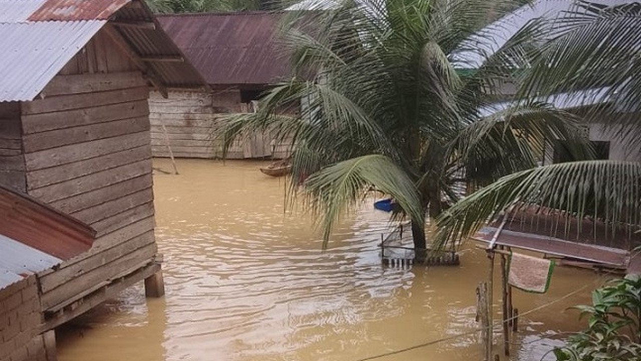 Banjir di Kab. Kuantan Singingi tanggal 06 Maret 2025