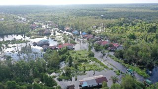 Banjir di Kab. Kubu Raya tanggal 07 Maret 2025