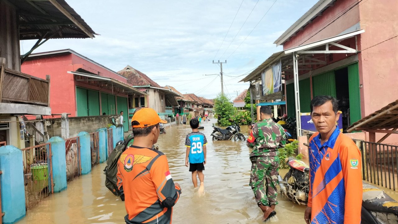 Banjir di Kab. Muara Enim tanggal 07 Maret 2025