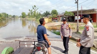 Banjir di Kab. Pelalawan tanggal 07 Maret 2025