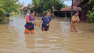 Banjir di Kab. Pati tanggal 16 Maret 2025