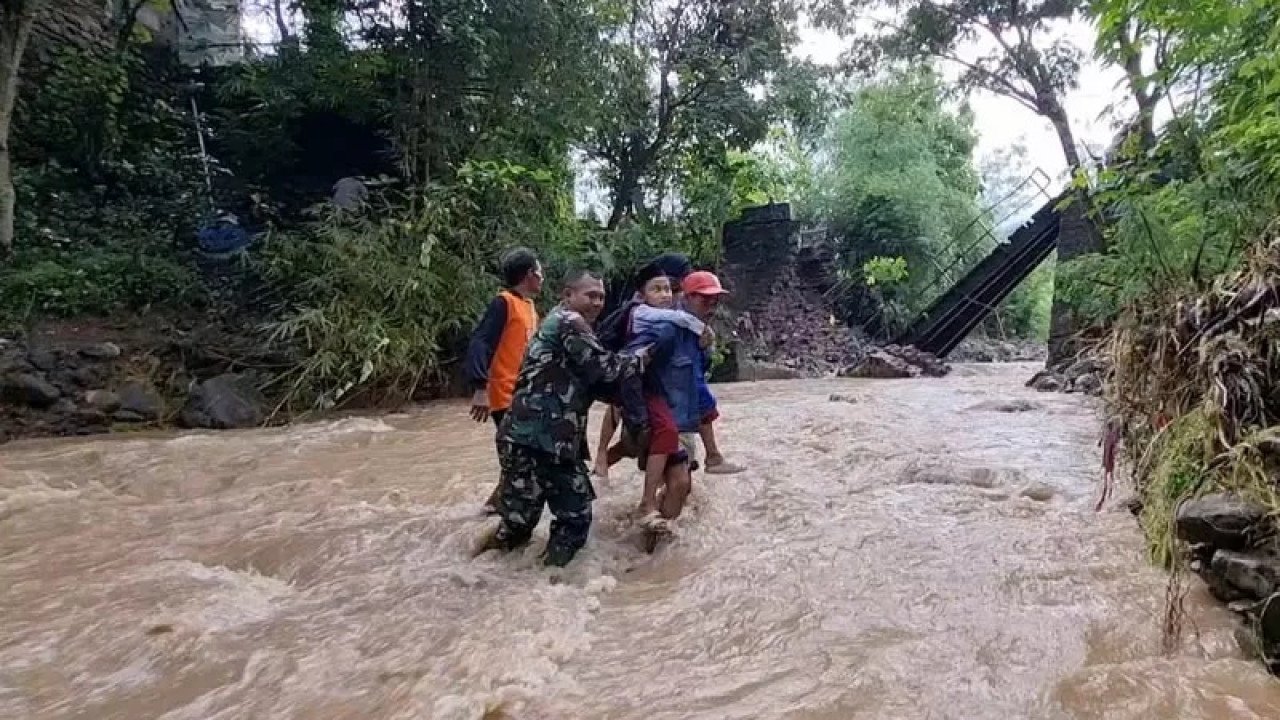 Banjir di Kab. Ponorogo tanggal 17 Maret 2025