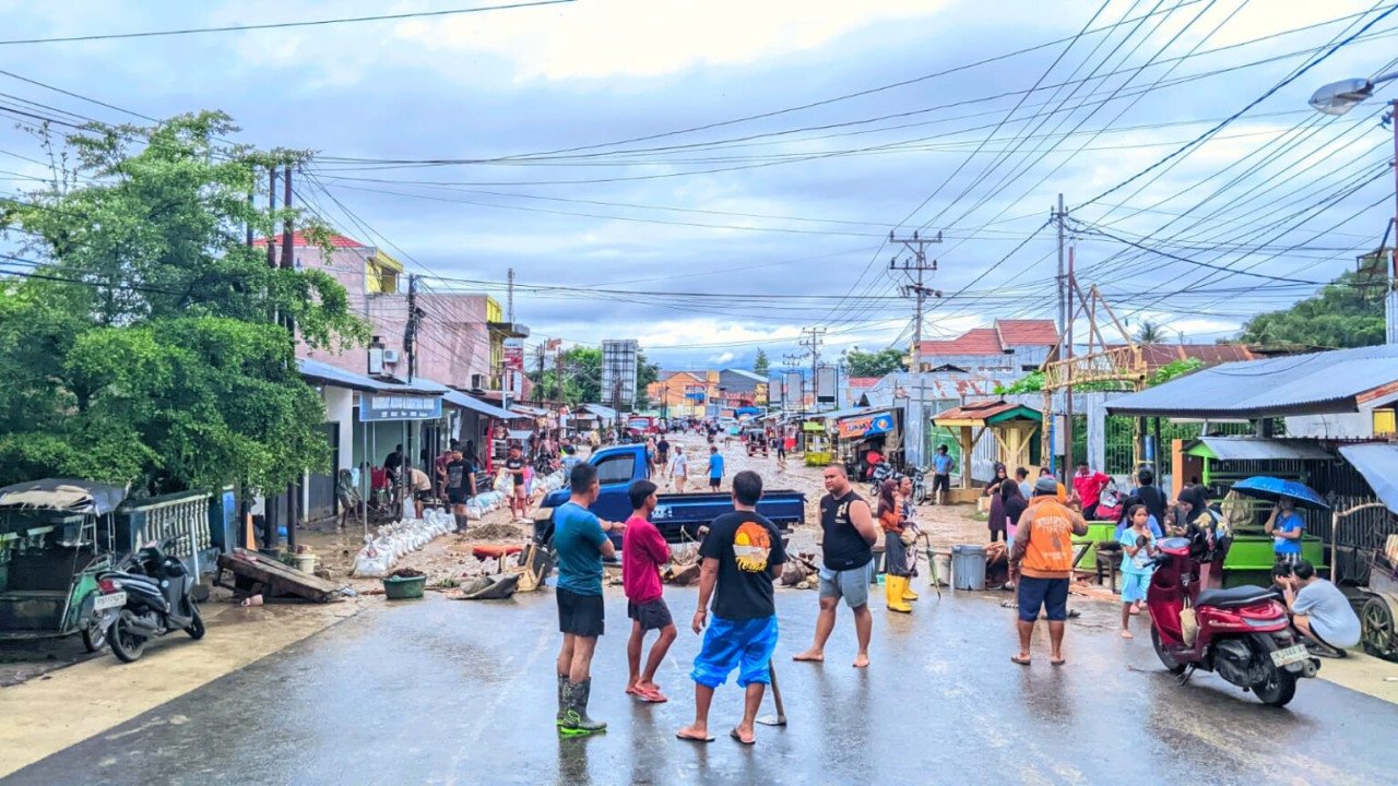Banjir di Kota Gorontalo tanggal 17 Maret 2025