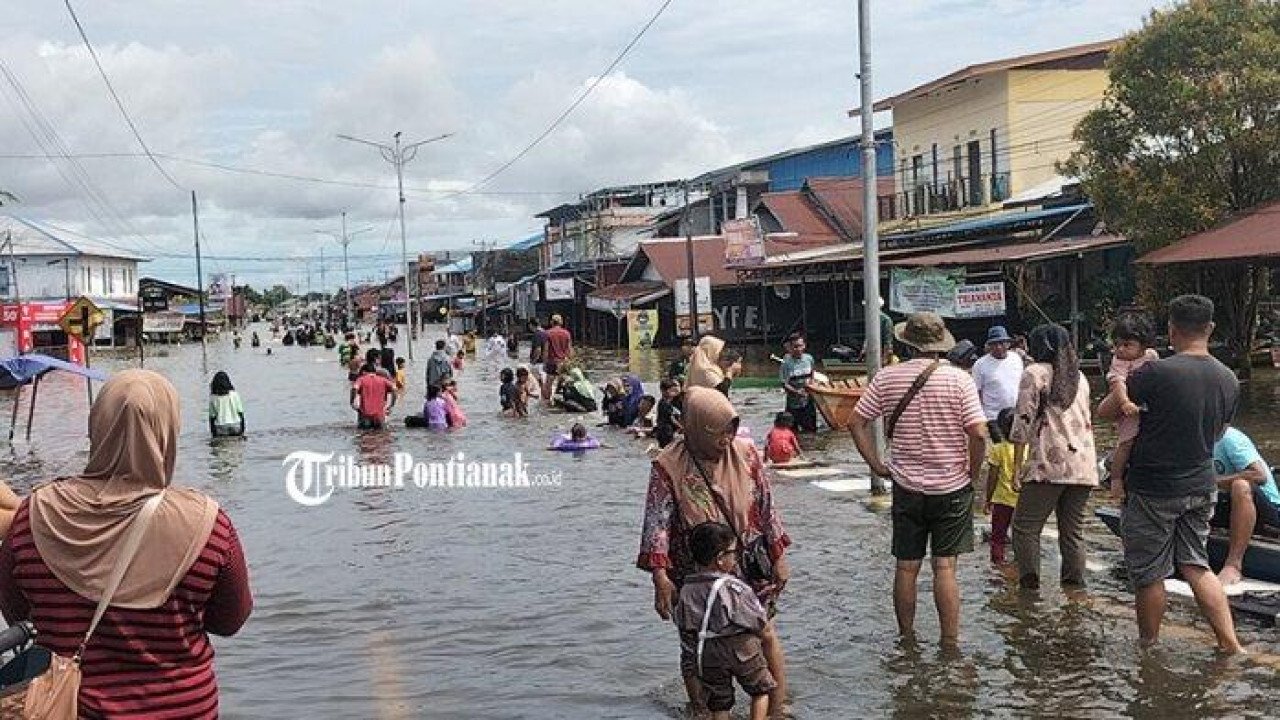 Banjir di Kab. Kapuas Hulu tanggal 21 Maret 2025