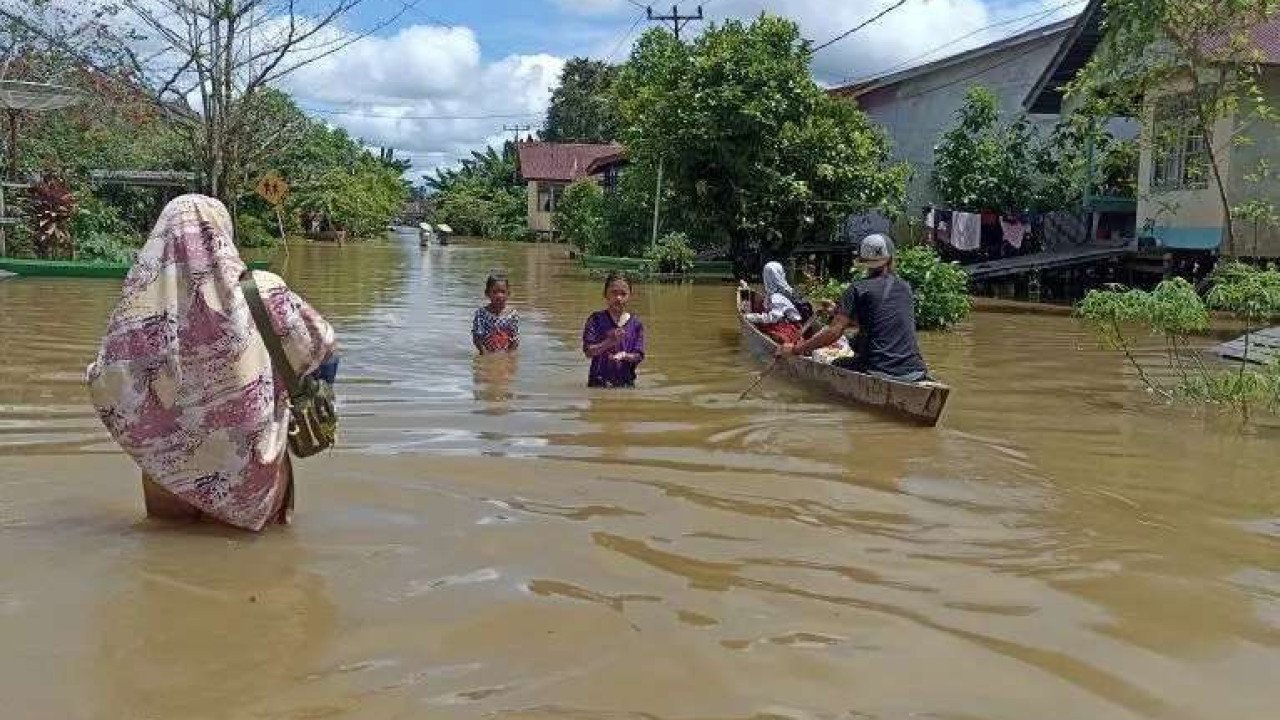 Banjir di Kab. Kapuas Hulu tanggal 21 Maret 2025