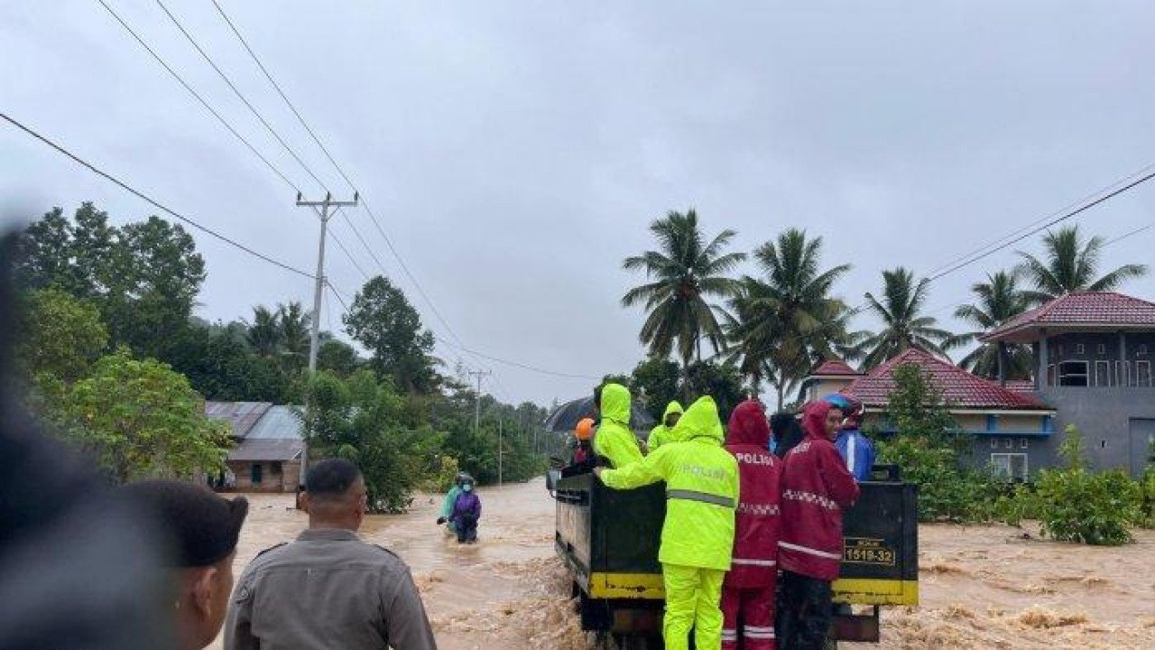 Banjir di Kab. Halmahera Selatan tanggal 22 Maret 2025