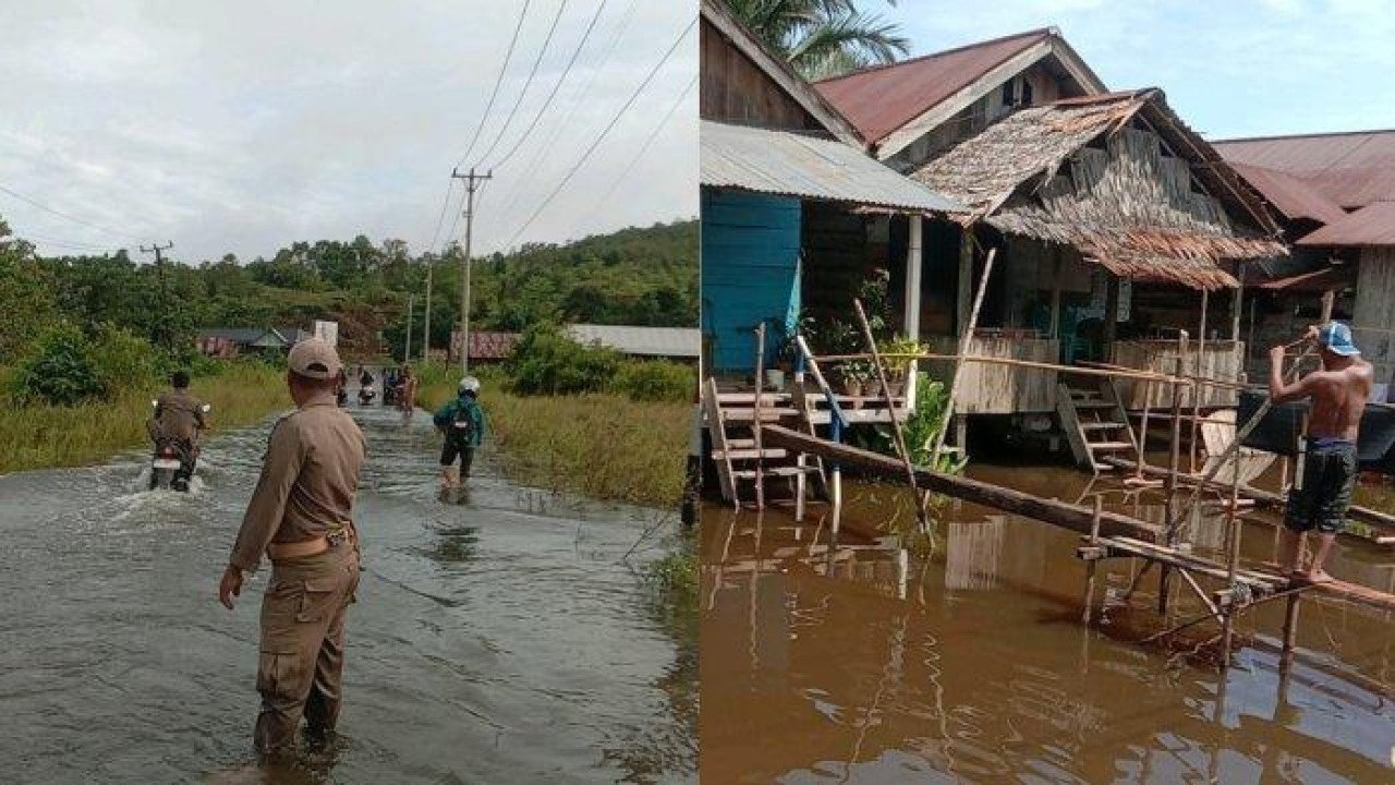 Banjir di Kab. Morowali Utara tanggal 24 Maret 2025