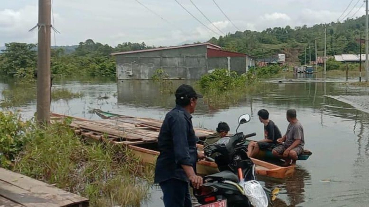 Banjir di Kab. Morowali Utara tanggal 24 Maret 2025