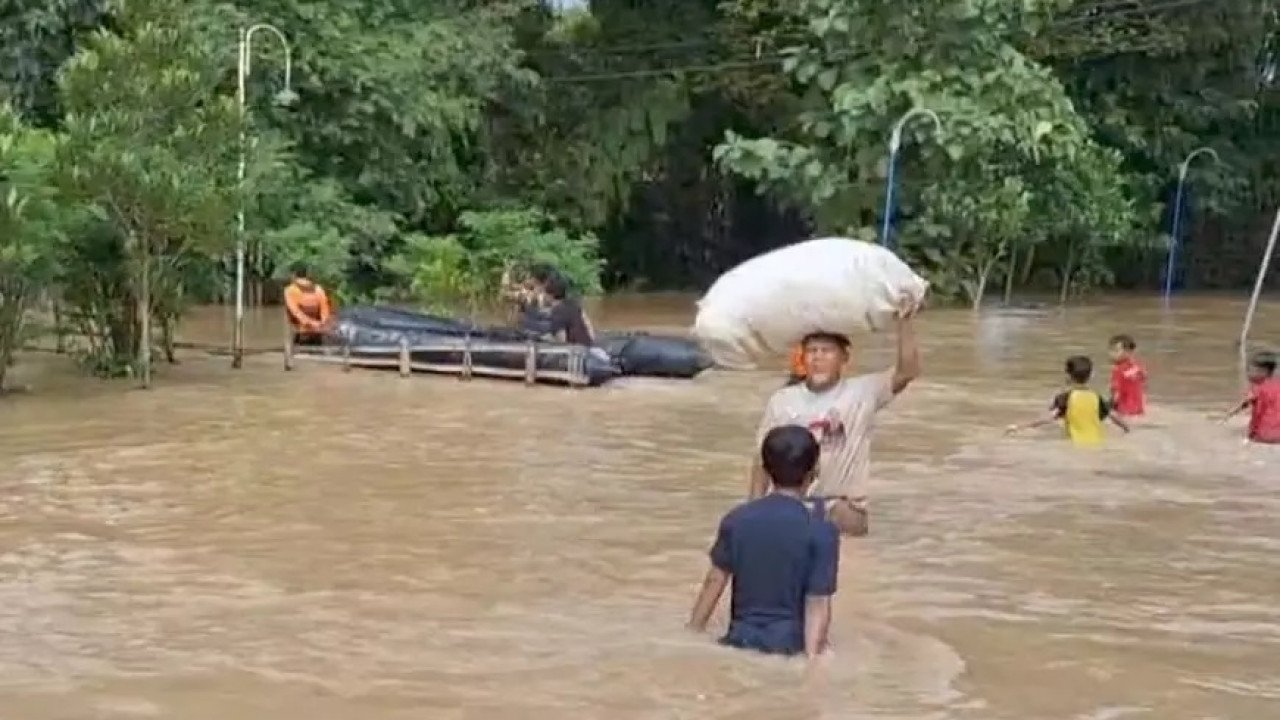 Banjir di Kab. Ngawi tanggal 28 Maret 2025