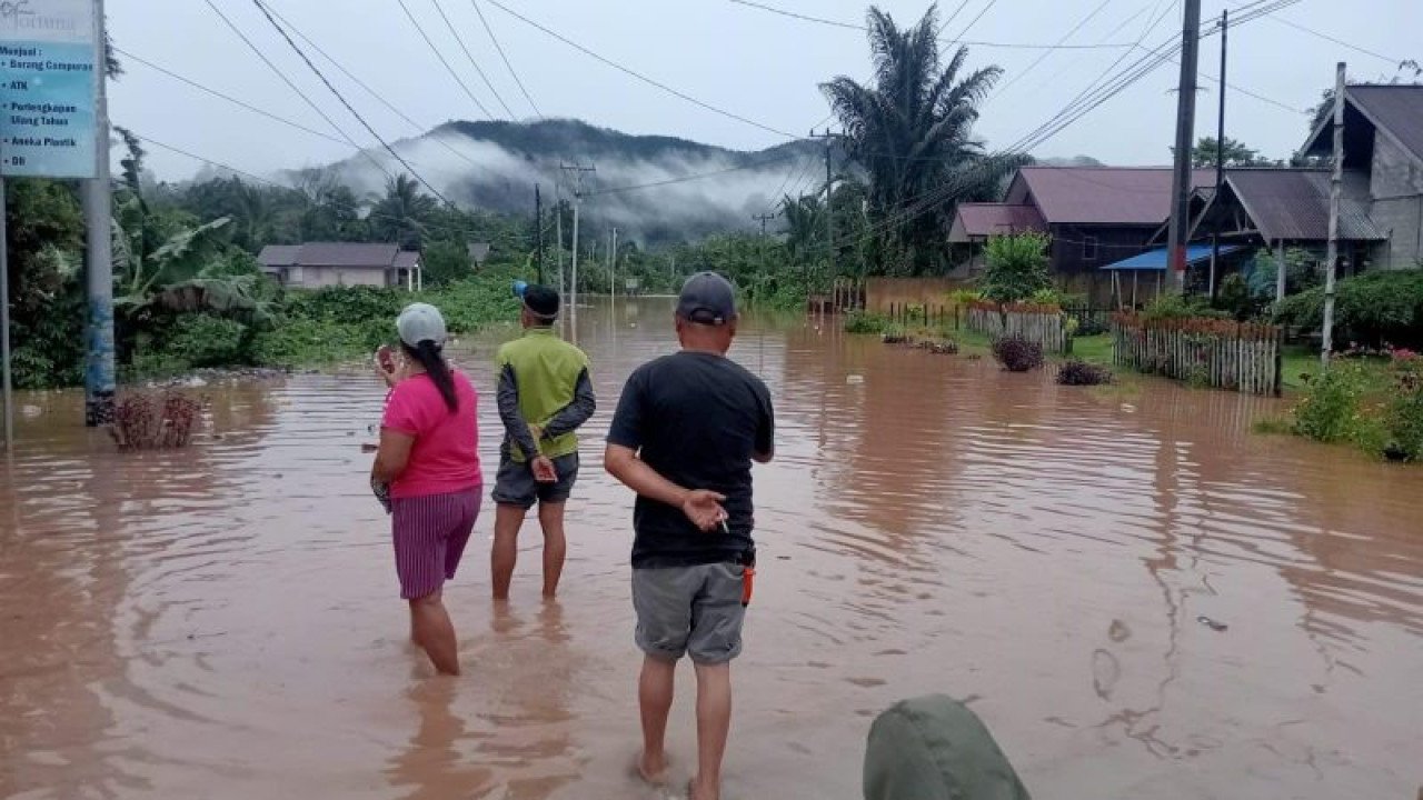 Banjir di Kab. Morowali Utara tanggal 01 April 2025