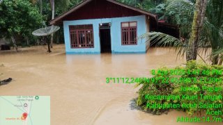 Banjir di Kab. Aceh Selatan tanggal 03 April 2025