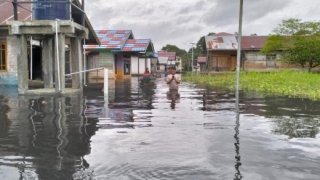 Banjir di Kab. Kapuas tanggal 09 April 2025