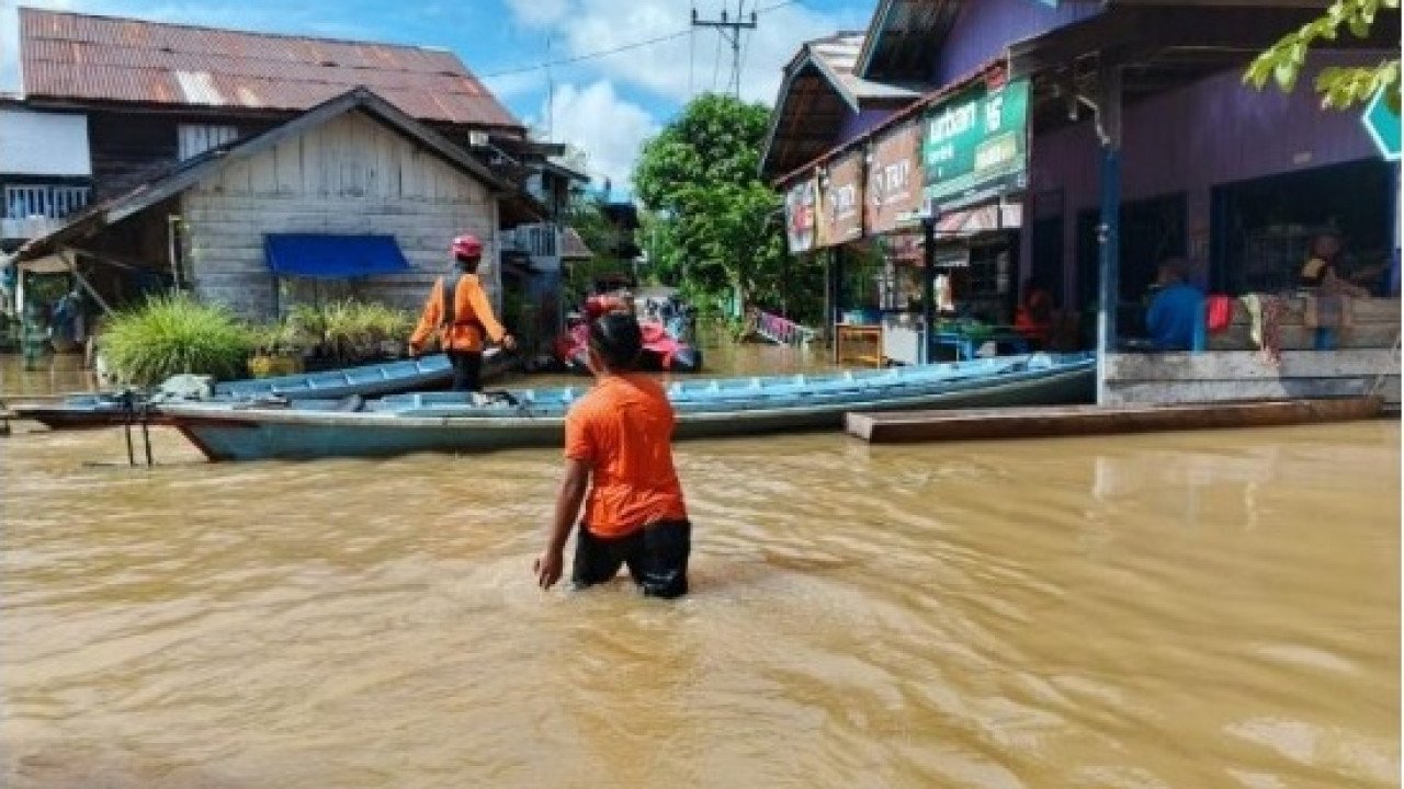 Banjir di Kab. Kapuas tanggal 09 April 2025