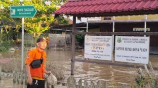 Banjir di Kab. Kapuas tanggal 09 April 2025