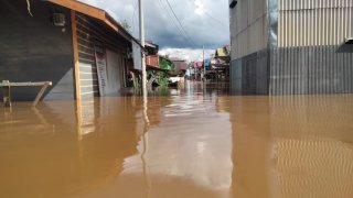 Banjir di Kab. Murung Raya tanggal 09 April 2025