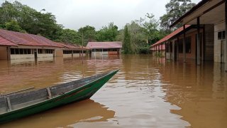 Banjir di Kab. Murung Raya tanggal 09 April 2025