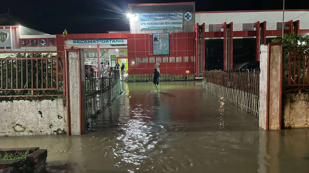 Banjir di Kab. Donggala tanggal 15 April 2025