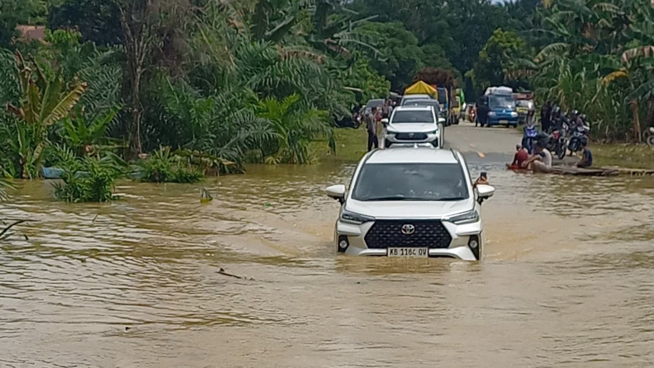 Banjir di Kab. Sanggau tanggal 21 April 2025