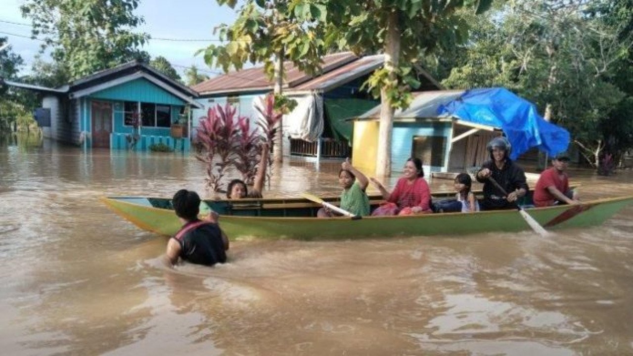 Banjir di Kab. Berau tanggal 03 Mei 2025