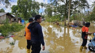 Banjir di Kab. Penajam Paser Utara tanggal 17 Mei 2025