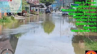 Banjir di Kab. Bulungan tanggal 18 Mei 2025
