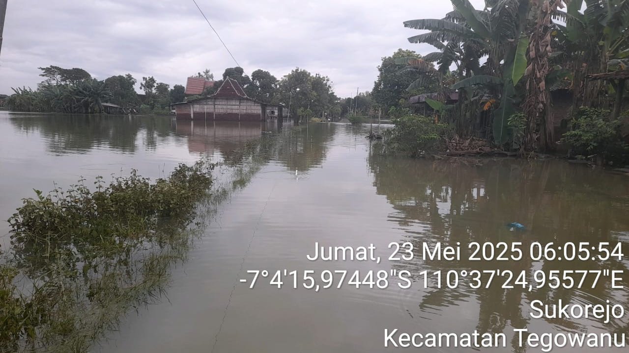 Banjir di Kab. Grobogan tanggal 21 Mei 2025