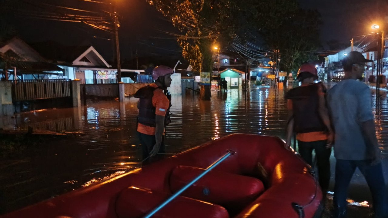 Banjir di Kota Medan tanggal 23 Mei 2025