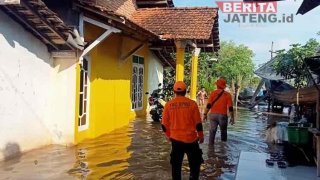 Banjir di Desa Tunggulsari Kec. Tayu - Pati