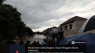 Jl. A. Yani Matararam Terendam Banjir