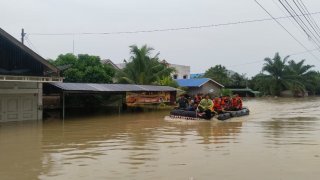 Banjir di Kab. Aceh Utara tanggal 22 November 2025