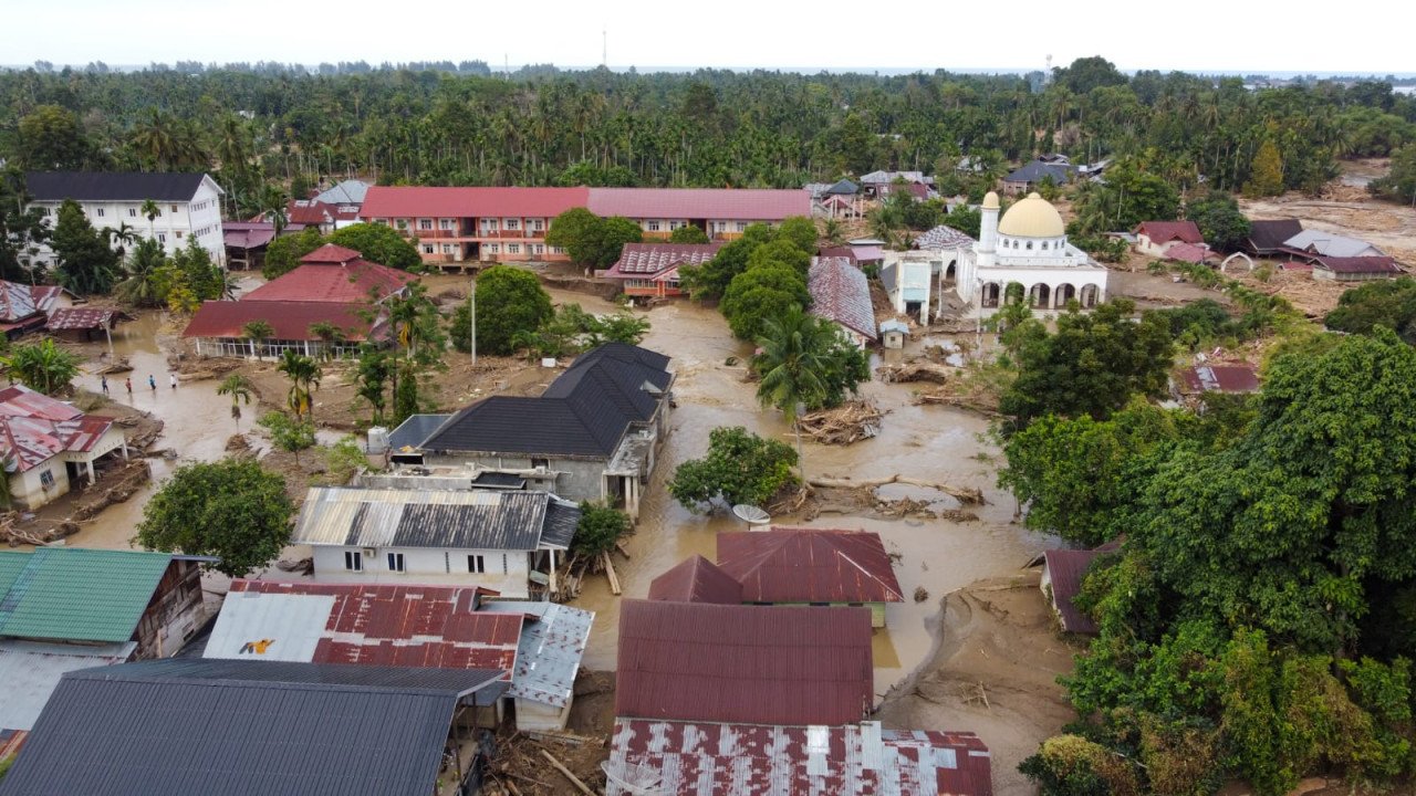 Banjir di Kab. Pidie Jaya tanggal 25 November 2025