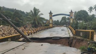 Banjir di Kab. Tapanuli Selatan tanggal 25 November 2025