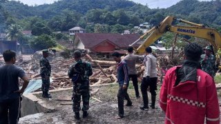 Banjir di Kota Sibolga tanggal 25 November 2025