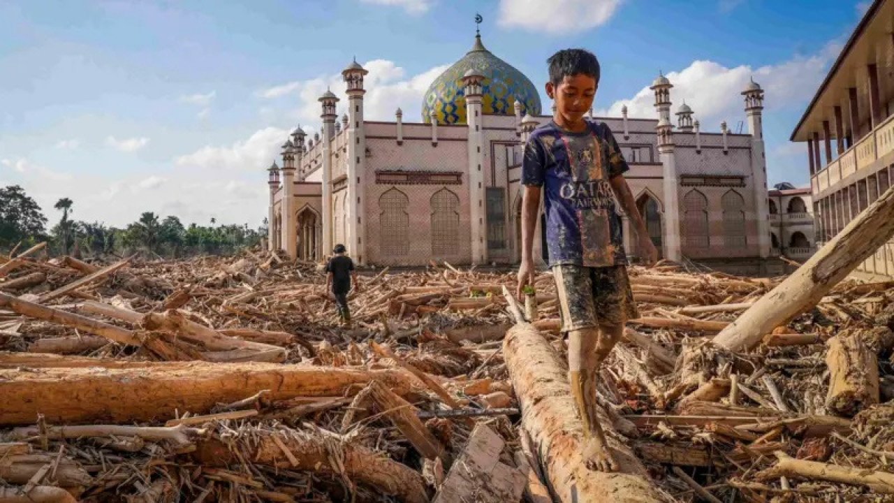 Banjir di Kab. Aceh Tamiang tanggal 26 November 2025