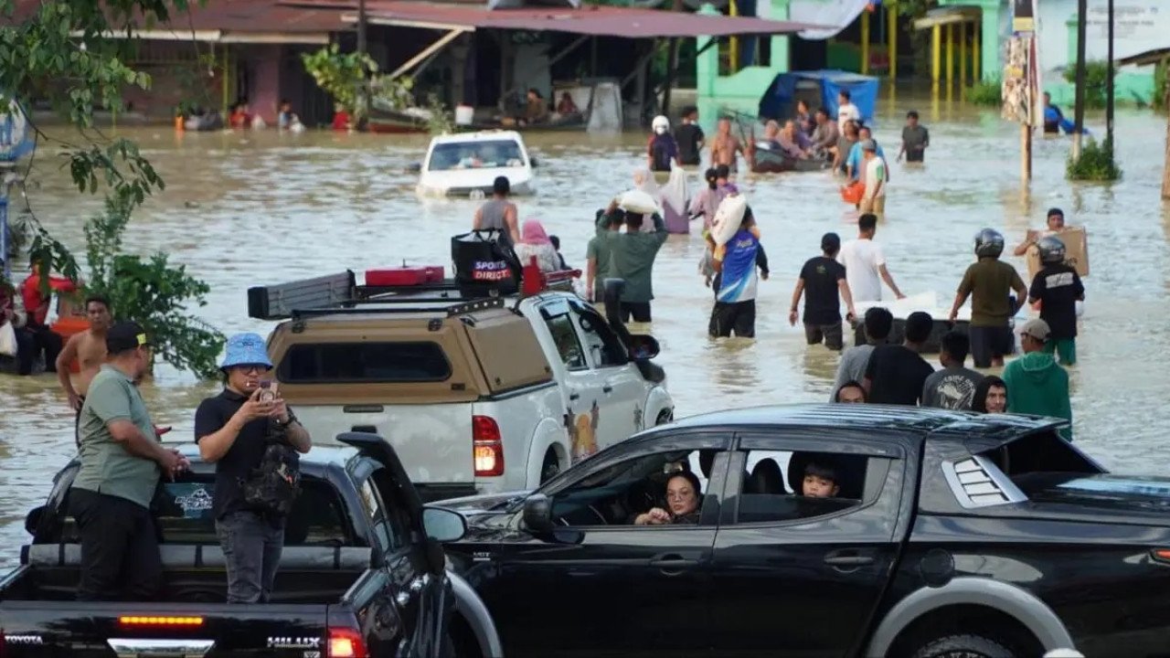 Banjir di Kab. Langkat tanggal 26 November 2025