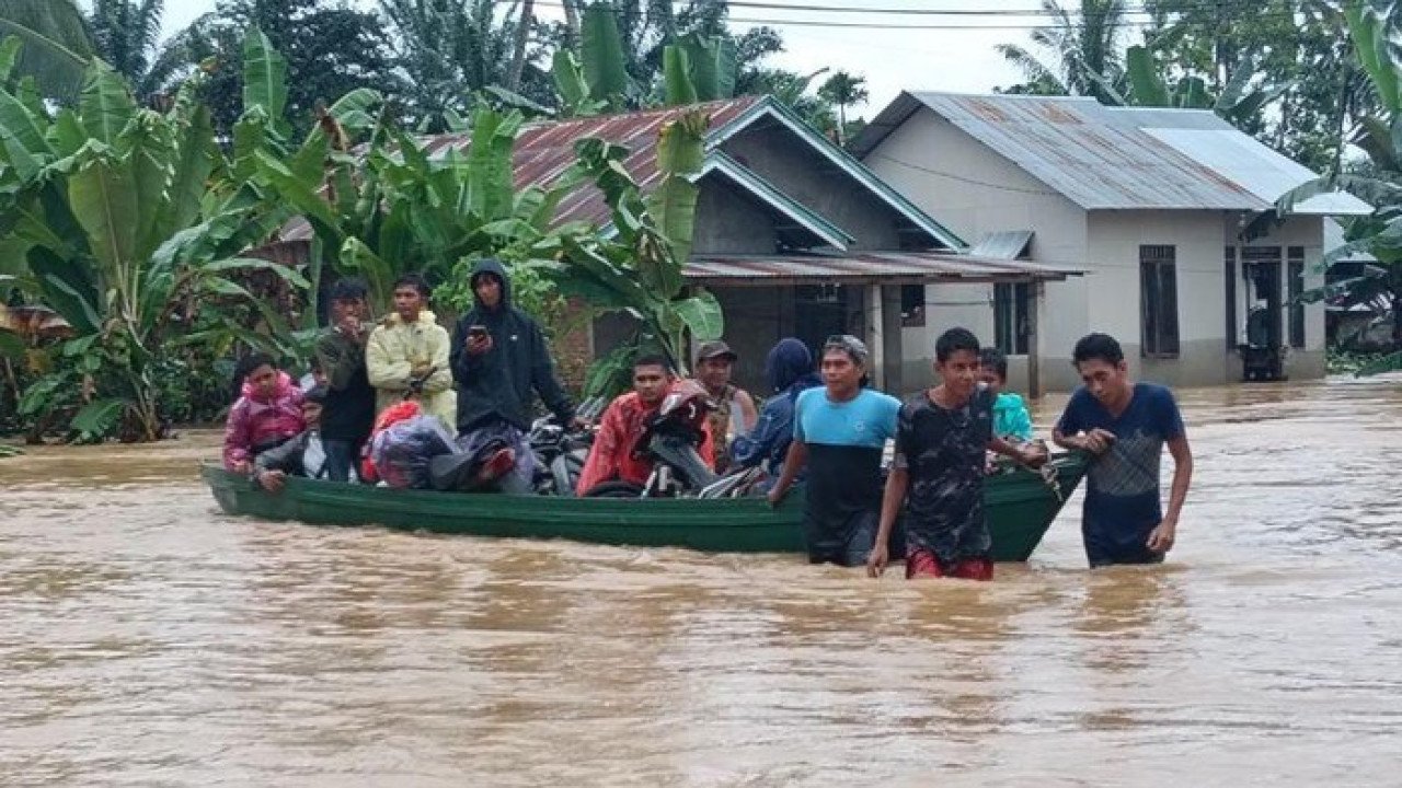 Banjir di Kab. Pasaman Barat tanggal 26 November 2025