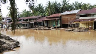 Banjir di Kota Subulussalam tanggal 26 November 2025