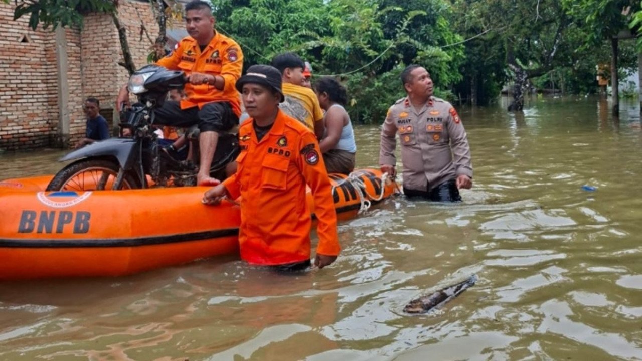 Banjir di Kab. Kampar tanggal 10 Desember 2025