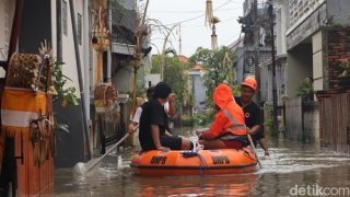 Banjir di Kota Denpasar tanggal 14 Desember 2025