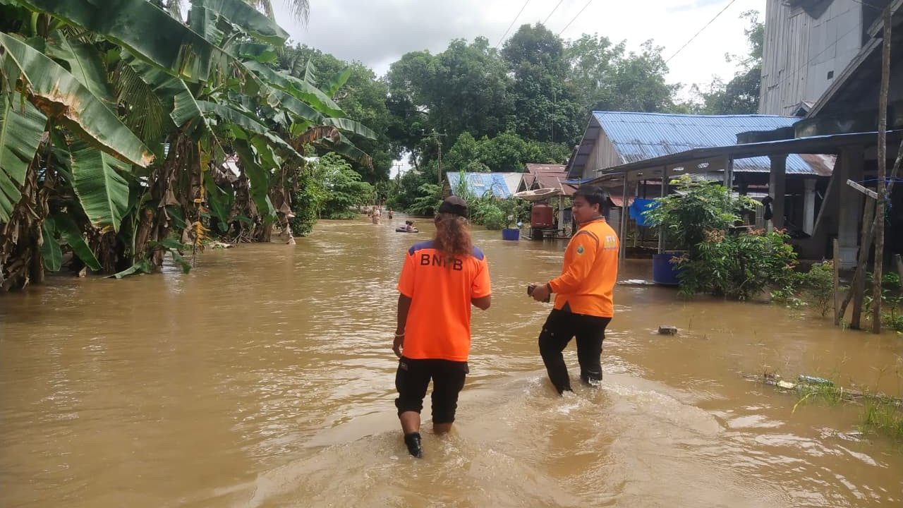 Banjir di Kab. Balangan tanggal 15 Desember 2025