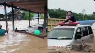 Banjir di Kab. Balangan tanggal 26 Desember 2025