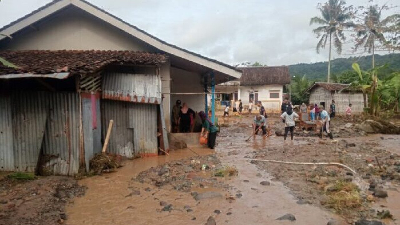 Banjir di Kab. Sukabumi tanggal 28 Desember 2025