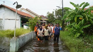 Banjir di Kota Tegal tanggal 01 Januari 2026