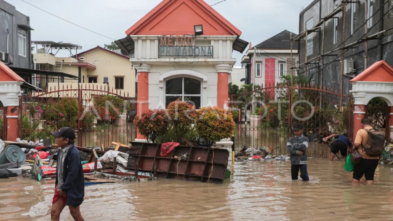 Banjir di Kota Cilegon tanggal 07 Maret 2026