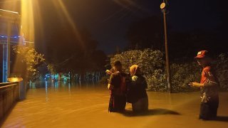 Banjir di Kab. Mojokerto tanggal 15 Maret 2026