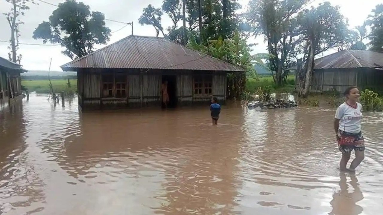 Banjir di Kab. Timor Tengah Utara tanggal 17 Maret 2026