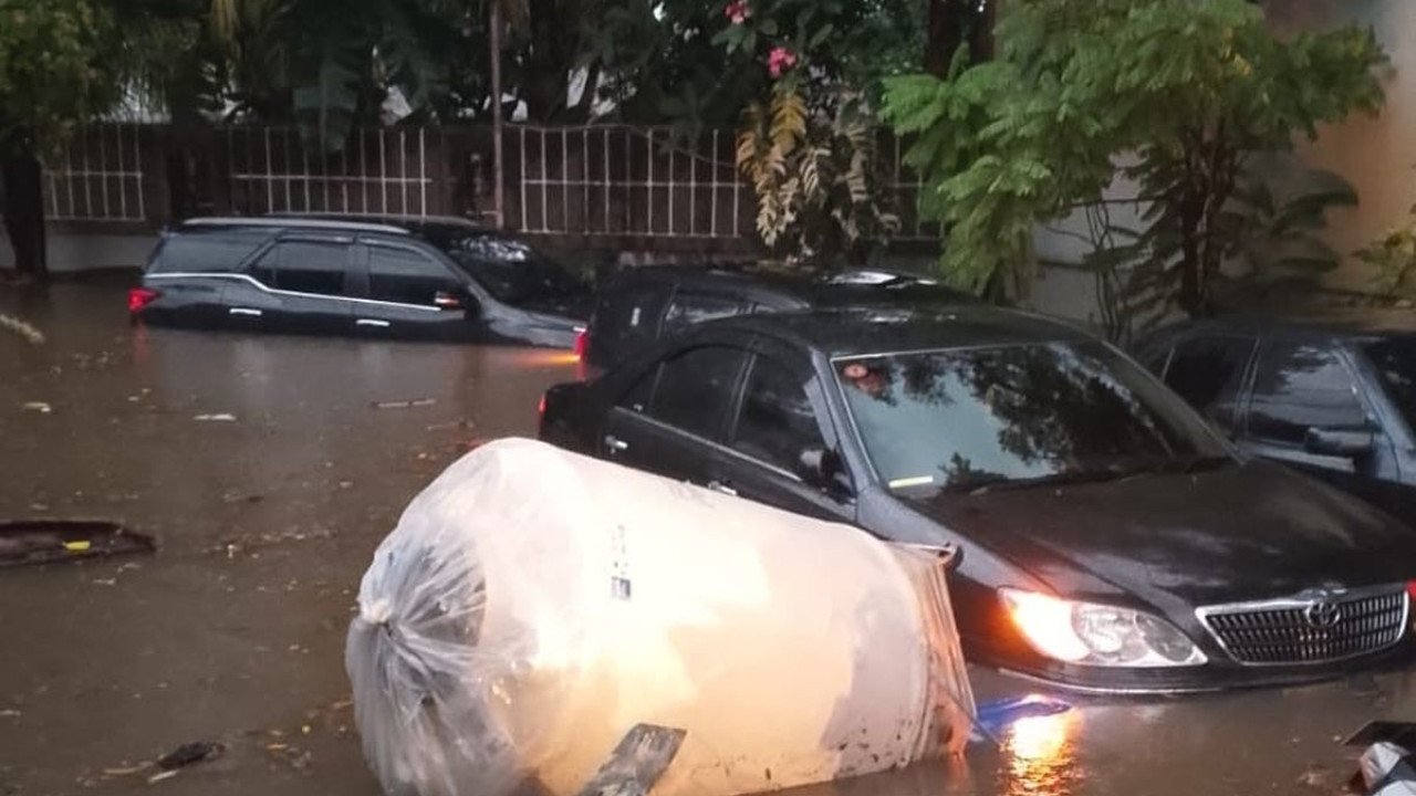 Banjir di Kota Depok tanggal 21 Maret 2026