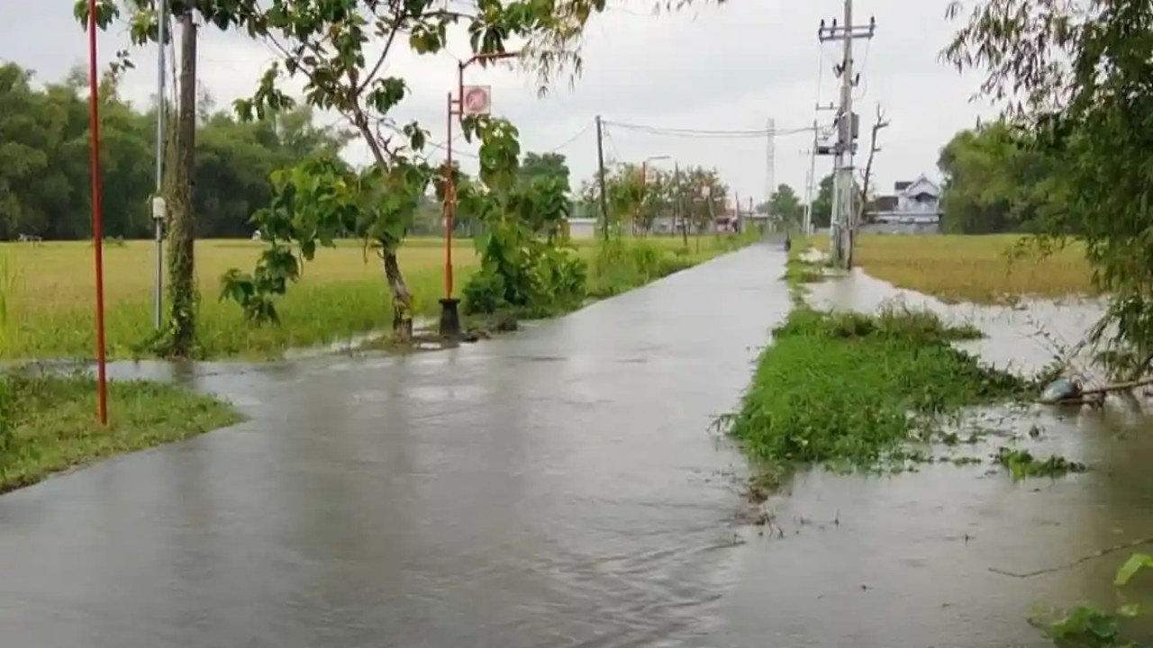 Banjir di Kab. Jombang tanggal 25 Maret 2026